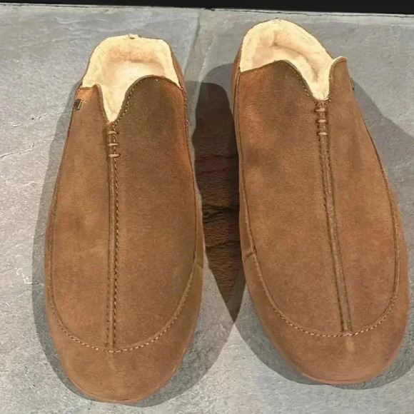 M9 W11 BearPaw Sheepskin Insole Tan Loafers & Slip-Ons - Picture 5 of 11